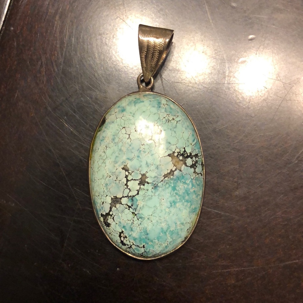 Large Turquoise Pendant